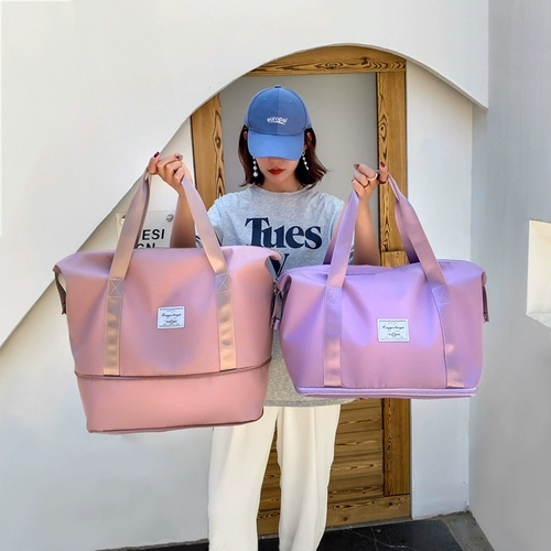 Сумка для путешествий, портативная вместительная и большая сумка через плечо, спортивная спортивная сумка, багажная система хранения