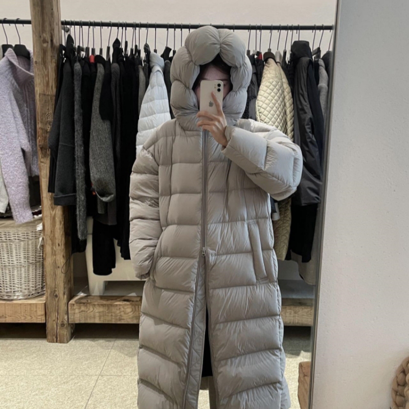 90% White Duck down 25 New Style Hello Parent Version down Jacket for Women Cloud Puff Bud Korean Style White Duck down Coat 90% White Duck down 25 New Style Hello Parent Version down Jacket for Women Cloud Puff Bud Korean Style White Duck down Coat