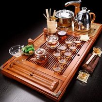 Zisha Kung Fu tea set complete set of tea sets for home use fully automatic tea drinking Zisha Kung Fu ceramic simple one
