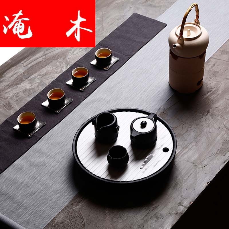 Submerged wood, ceramic POTS TaoLu boiling tea ware Japanese ceramic kettle suit kung fu tea tea stove temperature charcoal stove