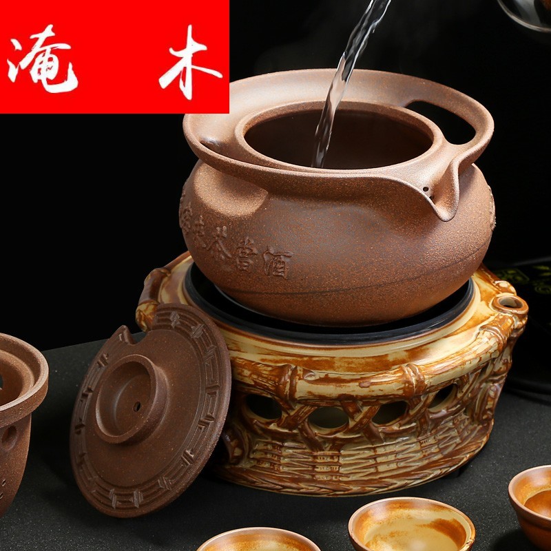 Submerged wood boiling tea ware ceramic company - thermal TaoLu tea stove temperature puer tea with a suit of household, black and white tea tea