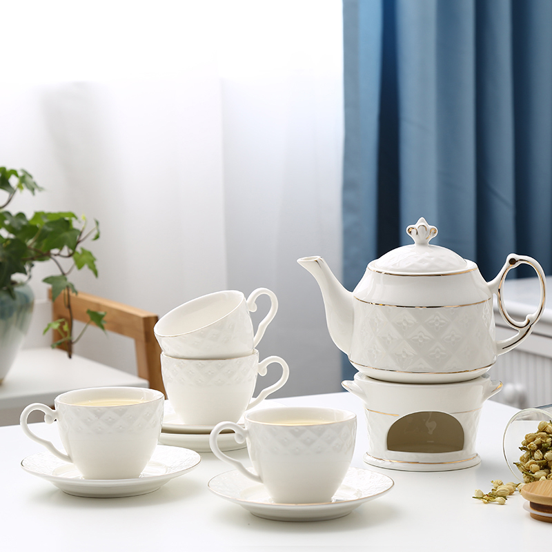 Wooden Northern European Porcelain Ceramic Flower Tea Tea Heating Tea Top Tea Tea Tea Tea Tea Cup Fruit Tea