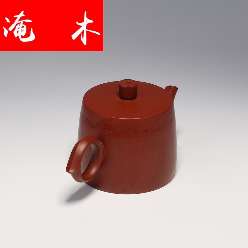 Submerged wood yixing famous tea sets are it for ore dahongpao pure manual household teapot guan - hua zhou