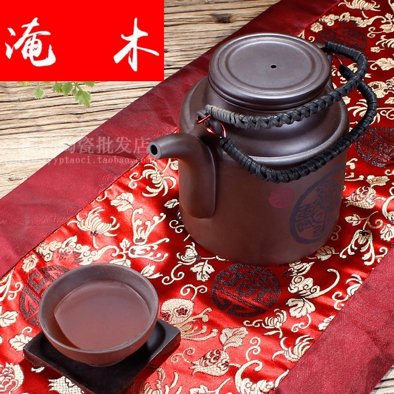 Submerged wood yixing tea quality goods are it large capacity suit household filter girder pot famous special kung fu