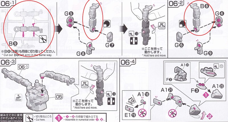 Replacement! Rg Unicorn Gundam Fully Mounted Mourning Arm Skeleton B8 B9 Reinforced Parts Accessories