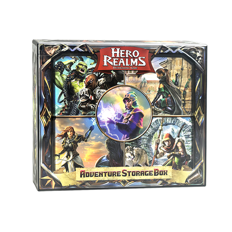 Heroic Realm [Full Expansion] Limited Edition Collector's Box Card Game Party Board Game Chinese Version