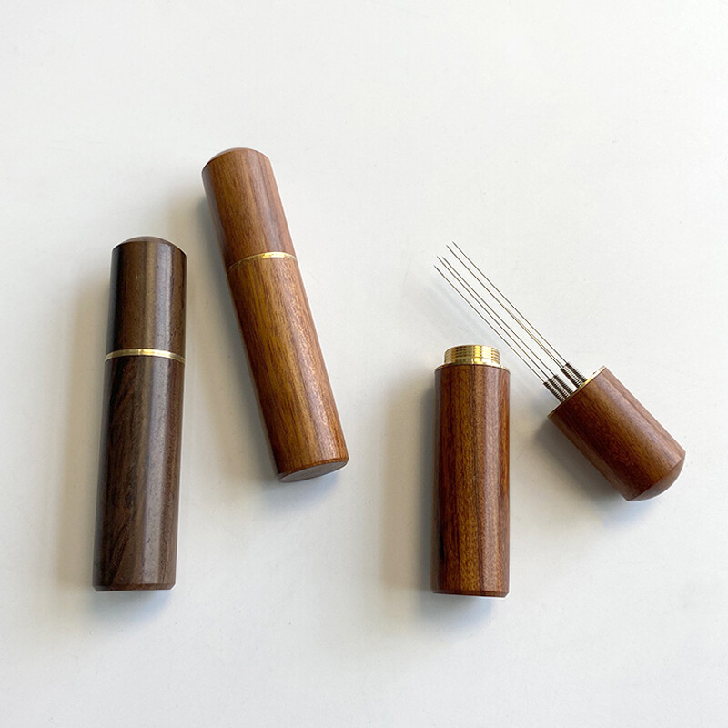 Italian-Style Coffee Powder Needle Stainless Steel Coffee Powder Stirring and Clumping Prevention Tool Portable Mini Powder Disperser