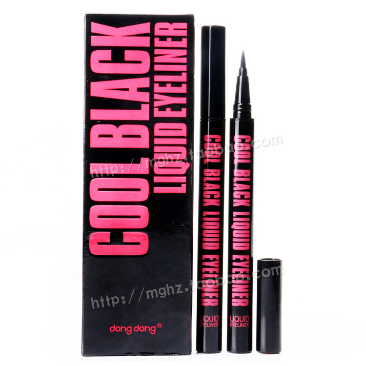 Dongdong thumping solid and dark eye line pen meticulously smooth liquid eyelink water-based pen waterproof without fainting