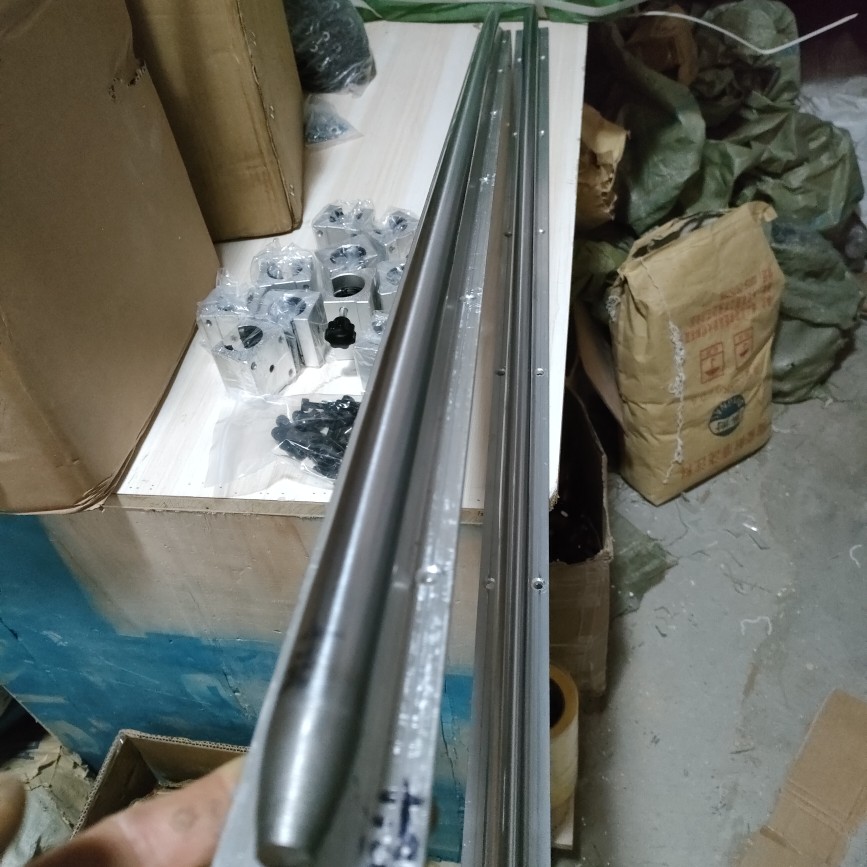 Homemade saw table push table bullet track slider connecting slider steel plate 20 national standard guide rail