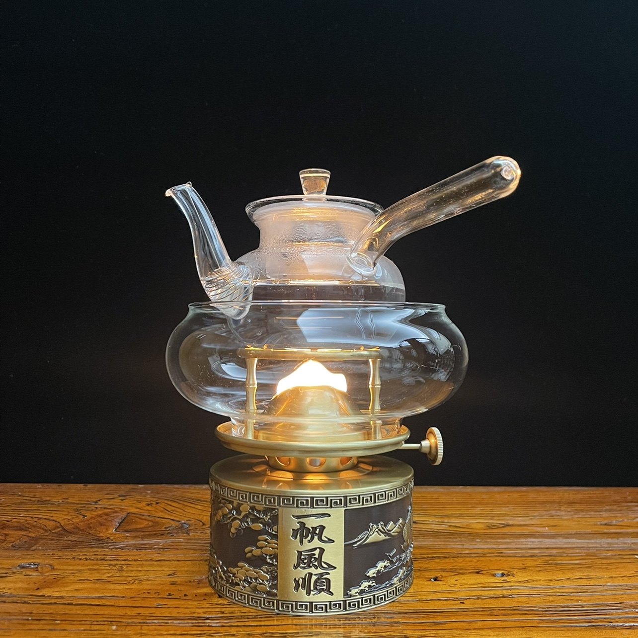 罗记空气灯茶炉茶具的LOGO