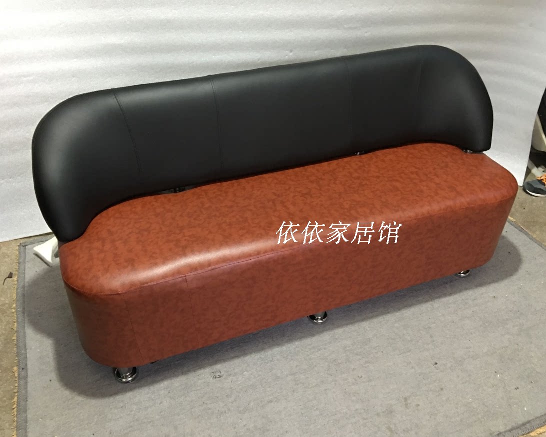 Double bedroom sofa shop small sofa leather chair card seat sofa shoe changing stool with backrest sofa chair