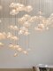 Designer Glass Lampshade Chandelier Retro Nordic Restaurant Creative Personality Art Clothing Store Hotel Engineering Lighting Fixtures