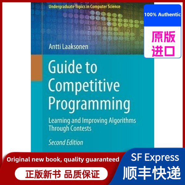 [Original Imported New Foreign Language Book] in Stock Guide to Competitive Programming [9783030393564]Laaksonen, Antti Publisher 9783030393564
