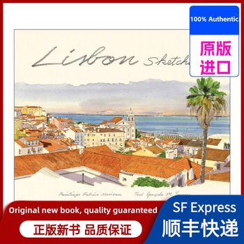 [in Stock Original Edition] English Original Edition Lisbon Sketchbook Lisbon Watercolor Sketchbook Hardcover English Version Imported English Original Book Fabrice Moireau, Gon?Alo M. Tavares