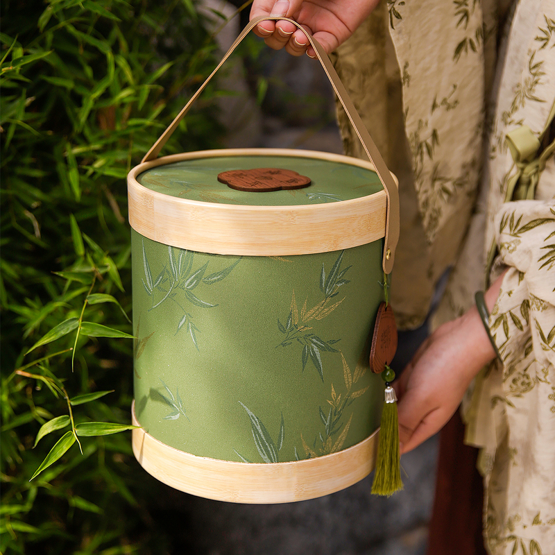 2026 New Model Dragon Boat Festival Gift Box, High-End Salted Duck Egg Packaging Box, Portable Bamboo Basket, Gift Box for Giving, Empty 2026 New Model Dragon Boat Festival Gift Box, High-End Salted Duck Egg Packaging Box, Portable Bamboo Basket, Gift Box for Giving, Empty