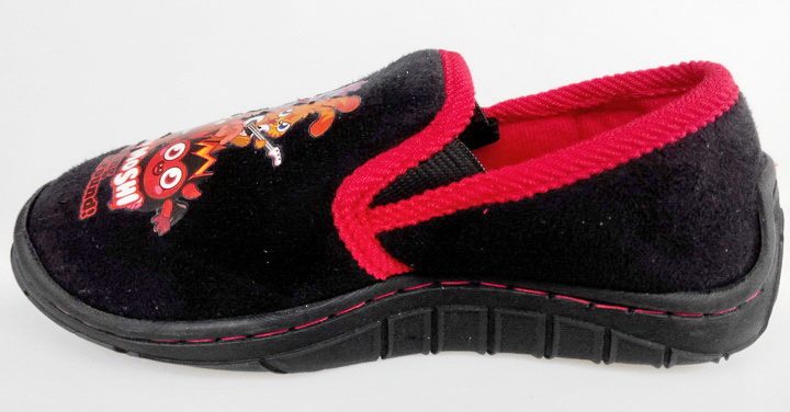 Pantoufles enfants en coton - semelle fond composite - Ref 1014923 Image 3