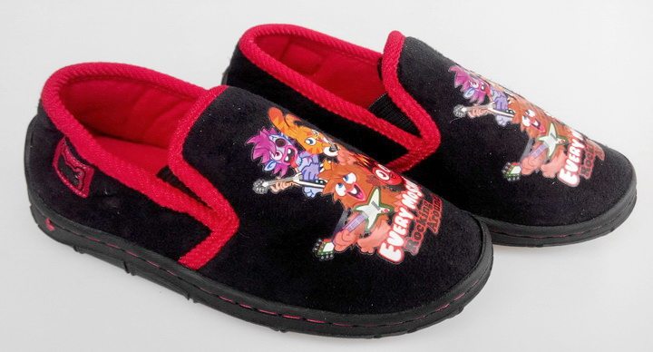 Pantoufles enfants en coton - semelle fond composite - Ref 1014923 Image 6