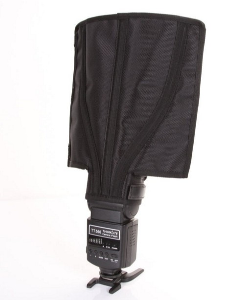 Large - size external flash reflective plate outer flash folding photography soft - shade beam light - drum reflection plate