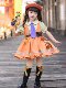 Girls' Zootopia Nick Fox Cosplay Costume Little Girl Lolita Princess Dress Disney Birthday Dress