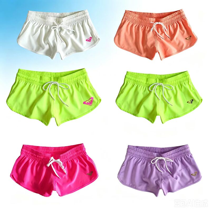 Beach Shorts, Sun Protection Swimsuit, Diving, Surfing, Swimming, Split Jellyfish Women's Paddleboard Quick-Drying Sun Protection Sports Shorts