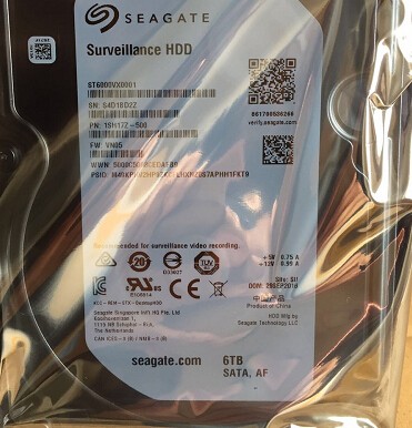 Sea Conway to monitor dedicated hard disc 6TB Hijer ST6000VX001 Hitier 6T