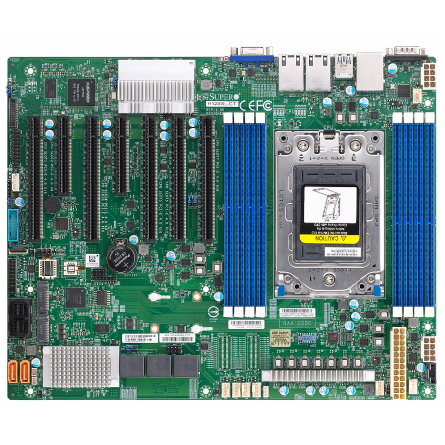 Серверная материнская плата Ultra Micro H11SSL-I