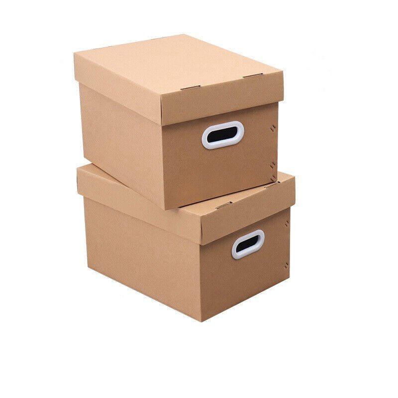 Bessers moving carton with buckle hand 40*30*26cm (5 packs) carton packing express box luggage collection 1