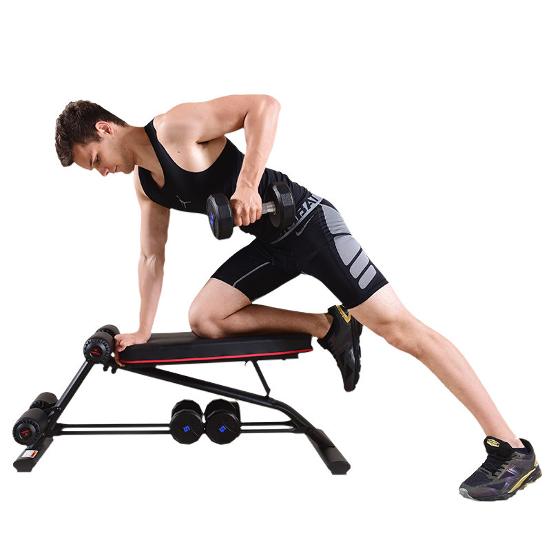 Dumbbell bench situps rowing fitness equipment fitness chair bench