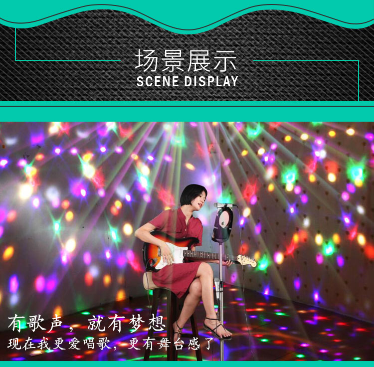 Karaoke hát âm thanh để gửi quà tặng máy hát gia đình thiết bị karaoke sân khấu chuyên nghiệp ktv loa đặt dây đèn led không nháy