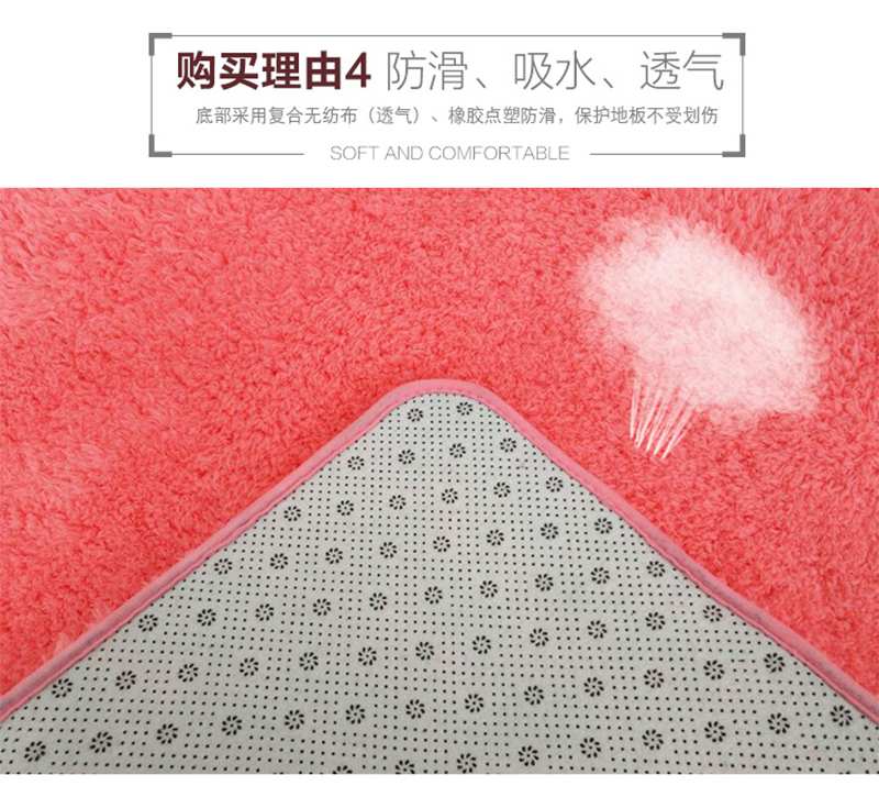 Dày hình chữ nhật phòng khách bàn cà phê thảm phòng ngủ thảm cửa sổ và phòng tatami giường thảm đầy đủ các cửa hàng có thể được tùy chỉnh - Thảm thảm trải sàn nhà