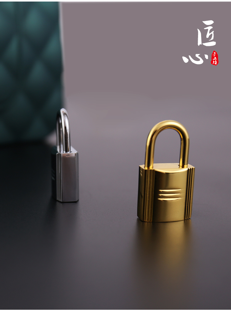 Khóa phần cứng hành lý chất lượng cao Khóa hành lý khóa tất cả các khóa phần cứng bằng đồng Túi bạch kim Khóa Kelly - Phụ kiện hành lý quai vali
