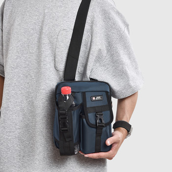 Sports travel water cup mobile phone integrated multi-functional shoulder bag