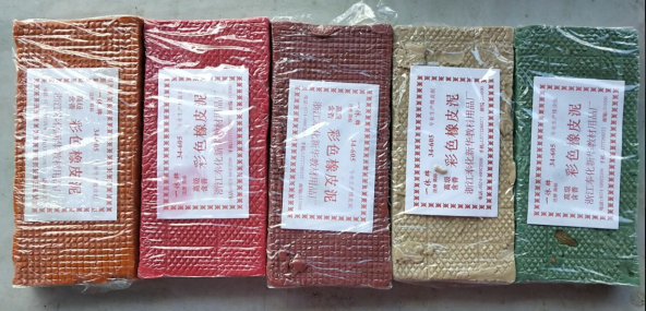 Yixiu brand industrial plasticine color mud sculpture mud mold with plasticine model mud
