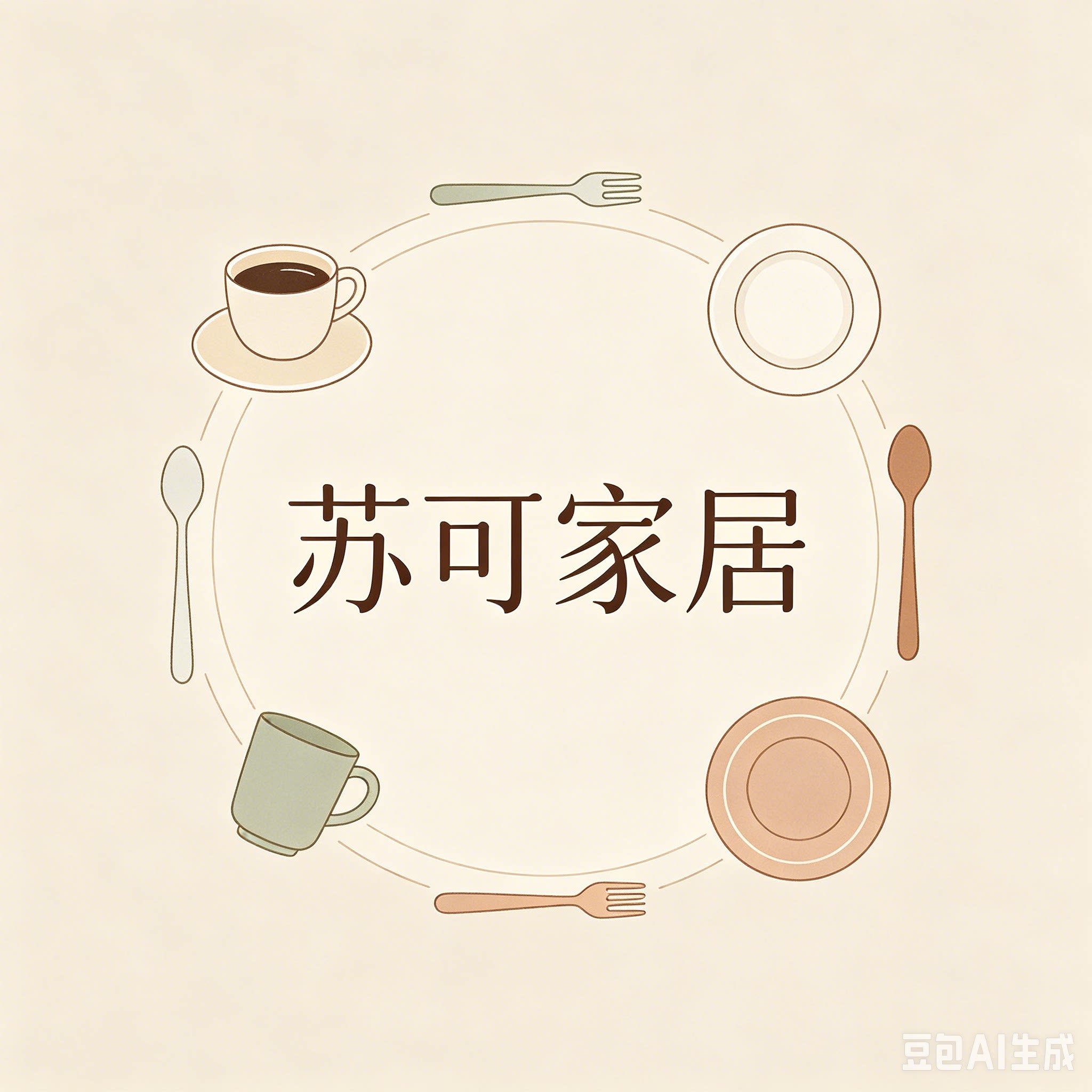 苏可家居的LOGO