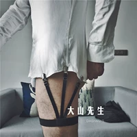 Châu Âu và Mỹ phổ biến mới ăn mặc áo sơ mi nam garter clip trắng cổ áo unisex chống rụng áo sơ mi clip - Nịt Tất nịt bít tất bằng da pu