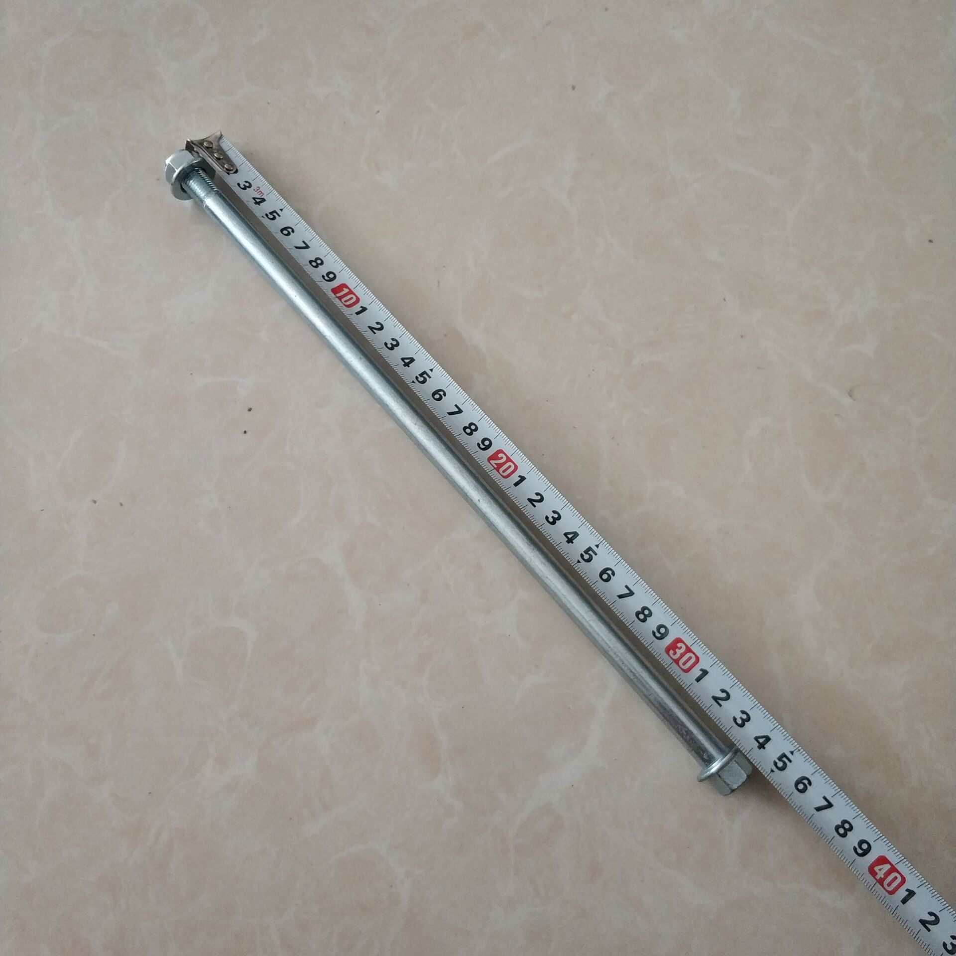 Carding ATV off-road locomotive electric Harley frame screw hub middle axle flange screw nut