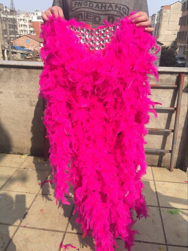 Samba Dance Skirt, Performance Stage Catwalk Feather Skirt, Feather Pants, Chicken Feather Skirt, Various Colors