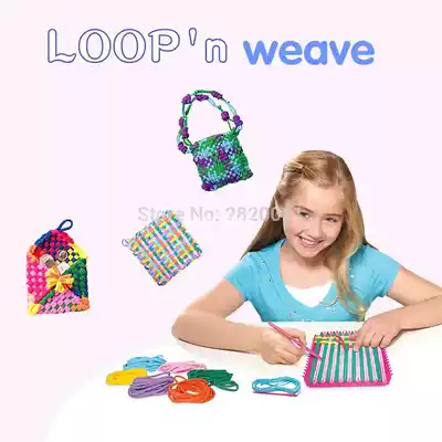 Childrens popular gift kniting machine loopn craft weave w