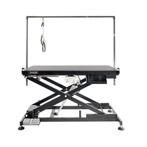 Jirpet pet grooming table dog and cat grooming table electric lifting bath holder blowing table folding