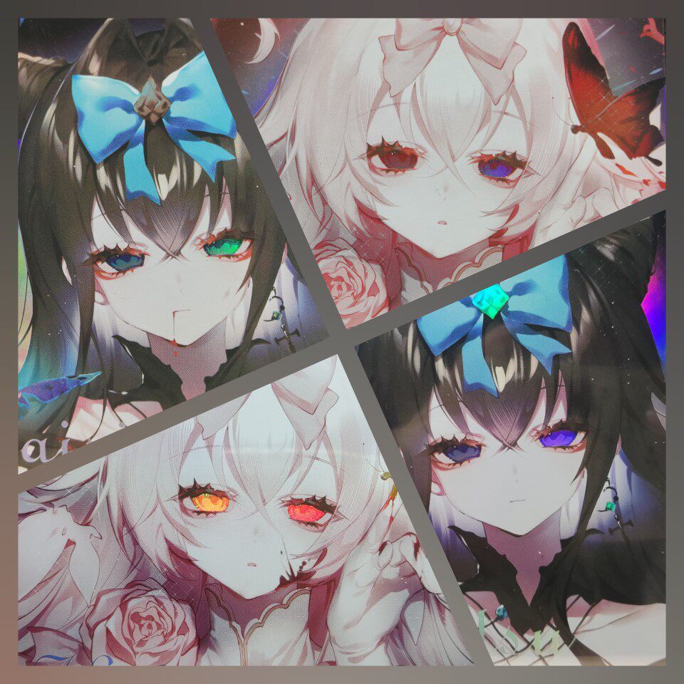 【现货】Arcaea同人宿命光&风暴对立逆向镭射方卡音游周边已授权-Taobao