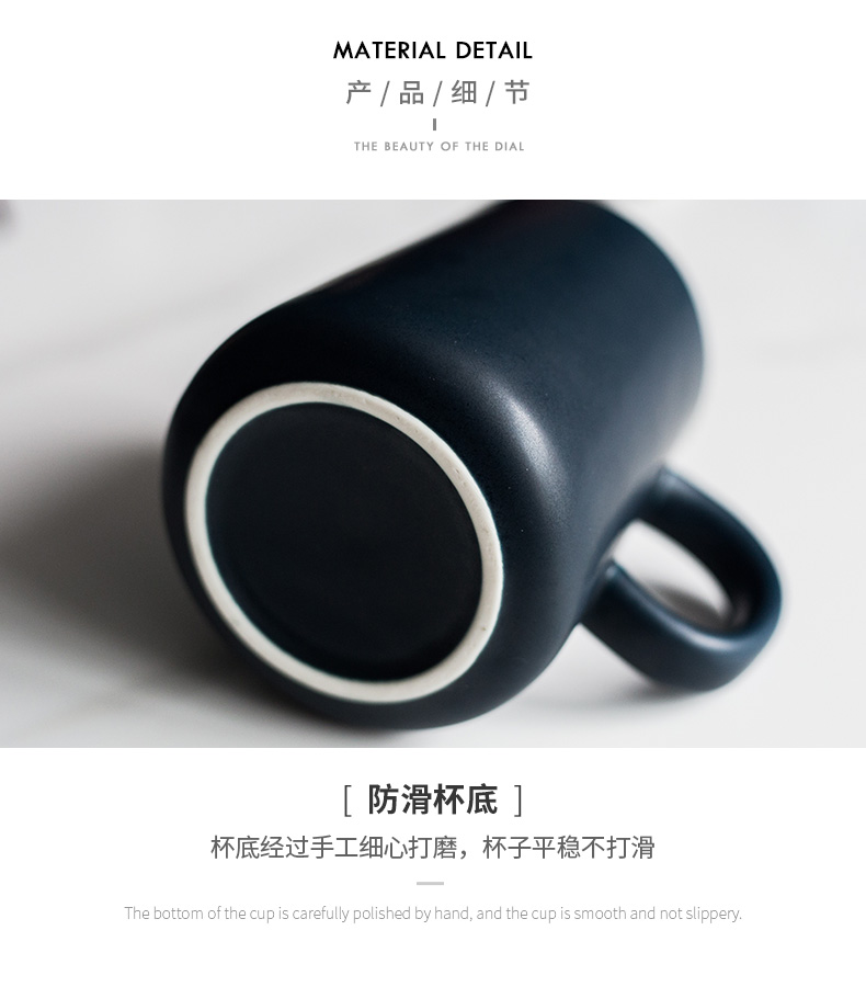 Ins creative picking lovely move trend ceramic cup keller of coffee cup suit small European - style key-2 luxury