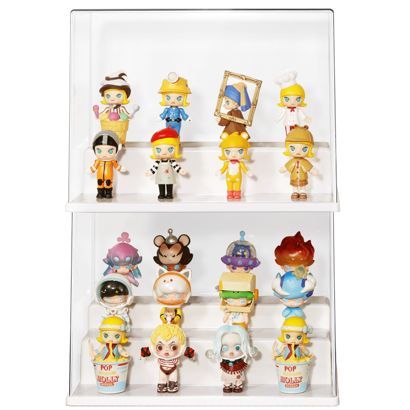 Installation-free high-definition blind box display box