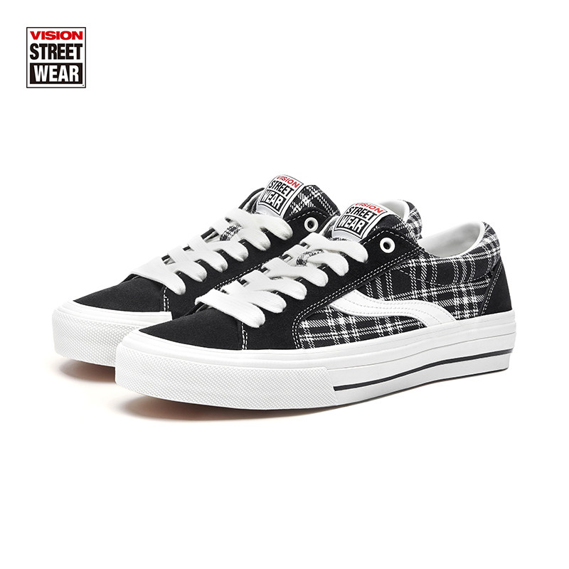 VISION x Odd CirkusAstleyPro Gprint low Help turn fur Sail Cloth Shoes Casual Sports Board Shoes