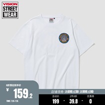 VISION STREET WEAR men AND women WITH THE same casual T-shirt short-sleeved T-shirt V201NC1091