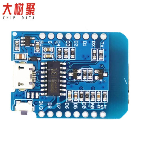 Mini D1 Wi -Fi разработан на основе модуля ESP8266 ESP12FN Moddemcu, мы пираты, эти данные - Sunlephant, украденные с доски Youdao