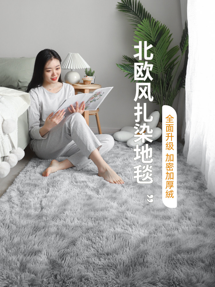 Bedside blanket 2021 new living room dirty and easy to take care of thickening bedroom net red ins wind light luxury bay window chair