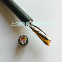 Black wear-resistant E-chain® cable trvv12 core 0 25 0 35 0 75 1 5-resistant corrosion-resistant acid-base