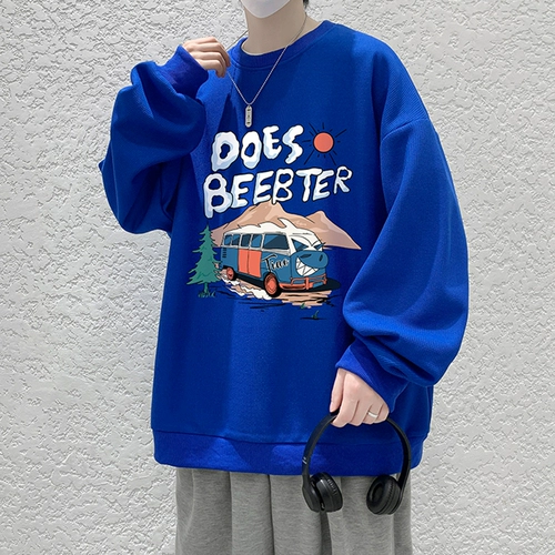 Осенняя утепленная толстовка, демисезонный лонгслив, удерживающая тепло футболка, в американском стиле, оверсайз