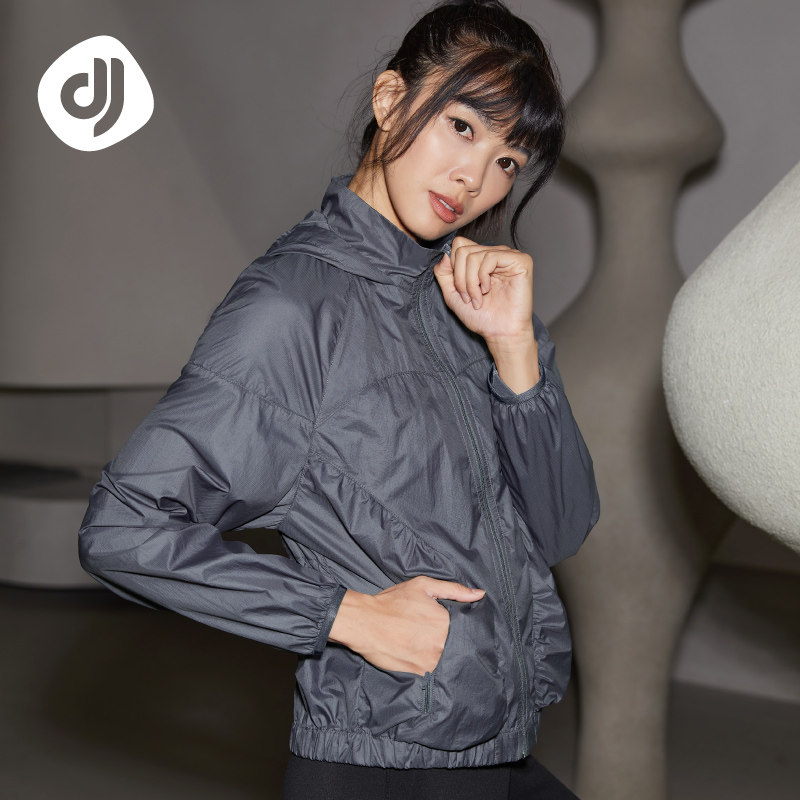 Focus Sports Jacket Women Casual Wind Clothing Pull Chain Cardigan Speed Dry Breathable Fitness Blouse Long Sleeve Outdoor Running Autumn