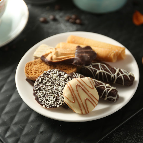 德国进口 Lambertz 混合巧克力曲奇饼干 500g 天猫优惠券折后￥28包邮包税（￥128-100）2件低至￥21/盒